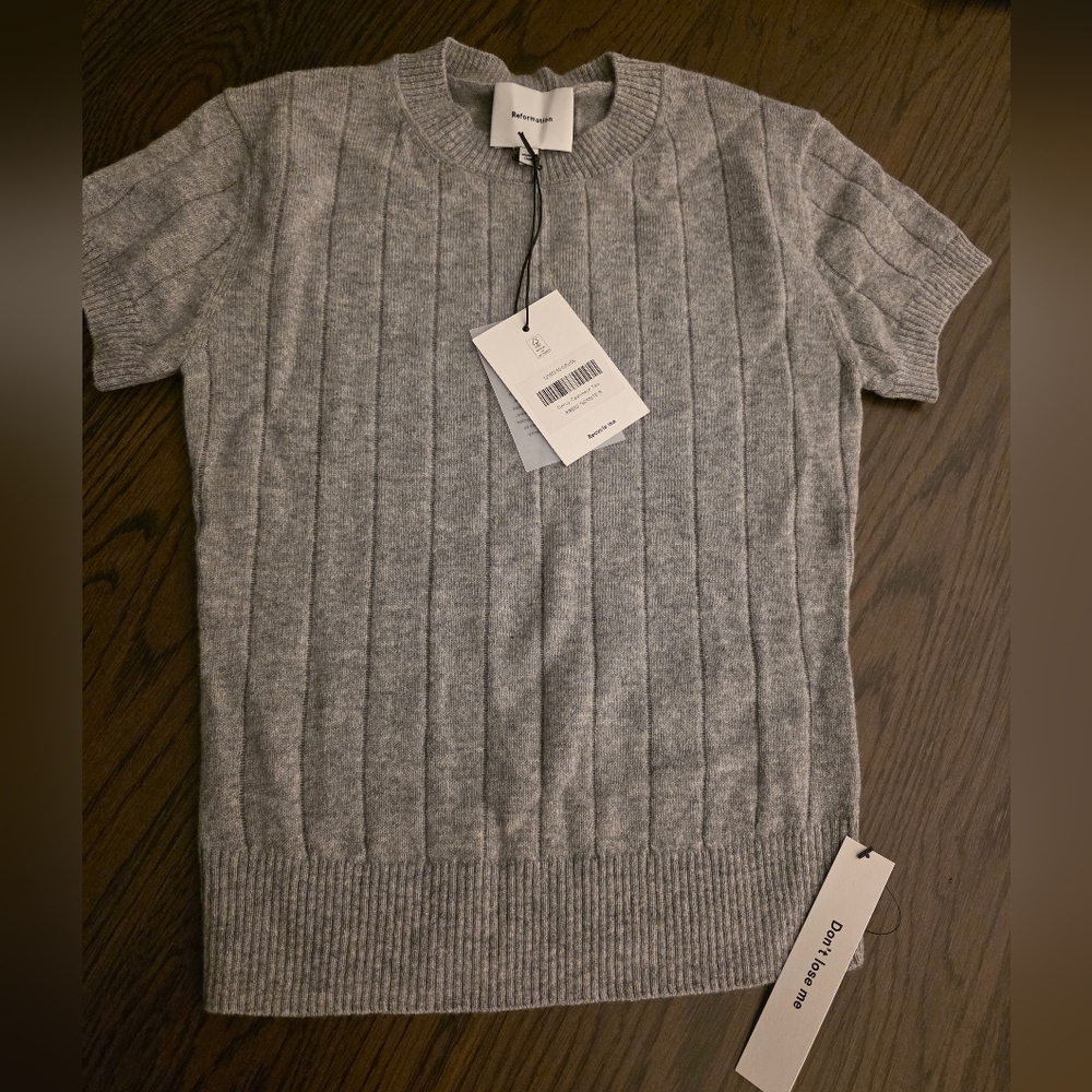 Reformation Darcy Cashmere Tee